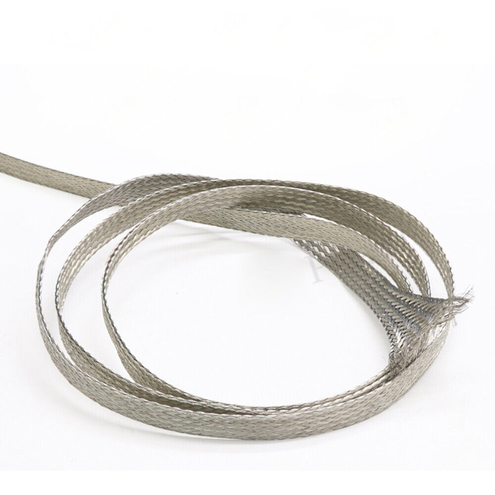 Is Copper Braided Wire's Conductivity Worse Than Solid Copper?